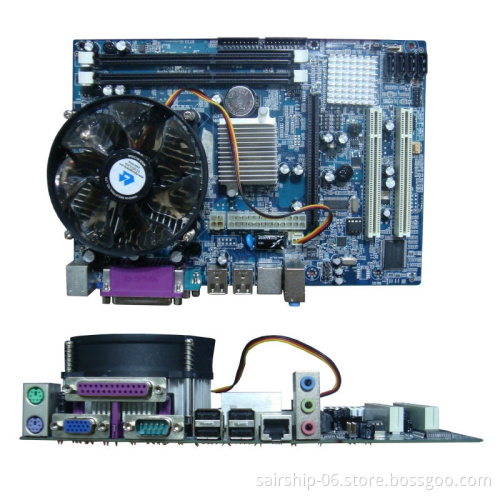 G41-771Intel G41 motherboard with LGA771 XEON 5148 CPU on board